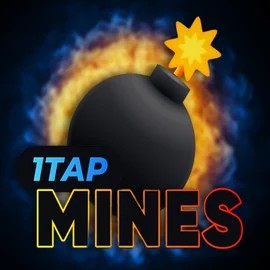 1Tap Mines online game logo by Turbo Games on dazard-bets.org