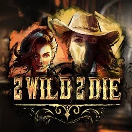 Slots logo of 2 Wild 2 Die from Hacksaw Gaming at Dazard Casino