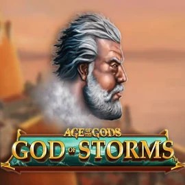 Age Of The Gods: God of Storms logo by Playtech at Dazard Casino