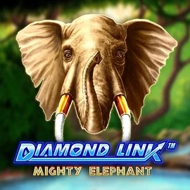 Diamond Link Mighty Elephant logo by Novomatic at Dazard Casino