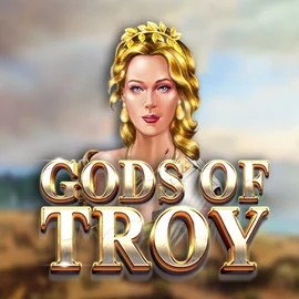 Gods of Troy game by Red Tiger Gaming – logo hosted on Dazard Casino