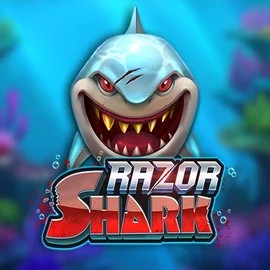 Razor Shark slot logo by Push Gaming at Dazard CasinoRazor Shark