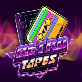 Logo of Retro Tapes from Push Gaming at Dazard Casino