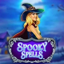 Official Slots logo: Spooky Spells by Novomatic at Dazard Casino