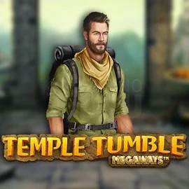 Temple Tumble Megaways logo by Relax Gaming at Dazard CasinoTemple Tumble Megaways