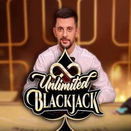 Logo of Unlimited Blackjack from Ezugi at Dazard Casino